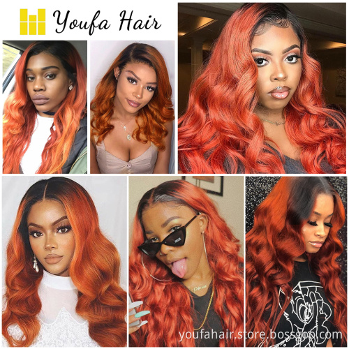 Human Hair Ombre Two Tone Body Wave 4x4 Lace Closure Factory Peruvian Virgin Hair Lace Closure 1B 27 350 99j Swiss Lace Closures
